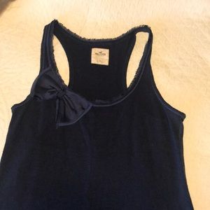 Hollister tank navy